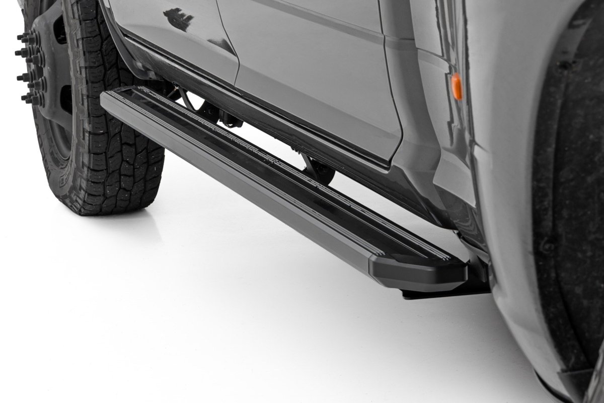 Ram 2500 Running Boards - Rough Country - Bluetooth-Controlled - Multi-Color LED - '11-'26